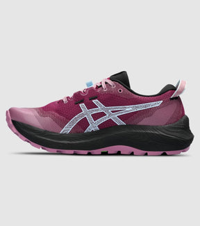 Asics Gel Trabuco 12 (B Width) - Blackberry/Light Blue (Womens)