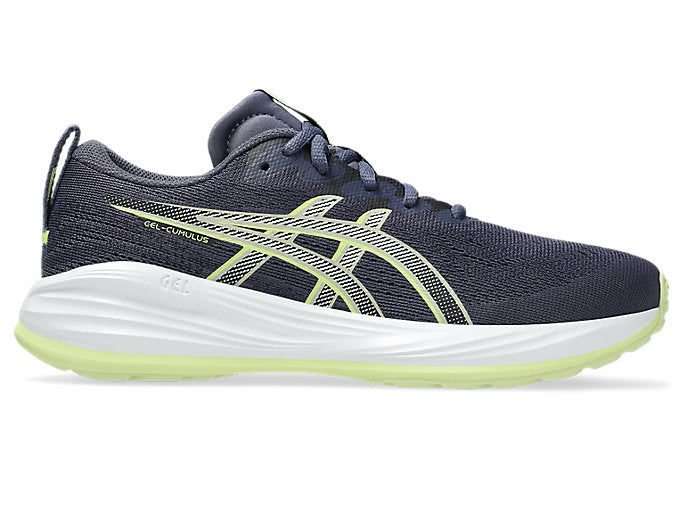 Asics Gel Cumulus 27 (GS) - Indigo Fog/Lucid Yellow (Kids)