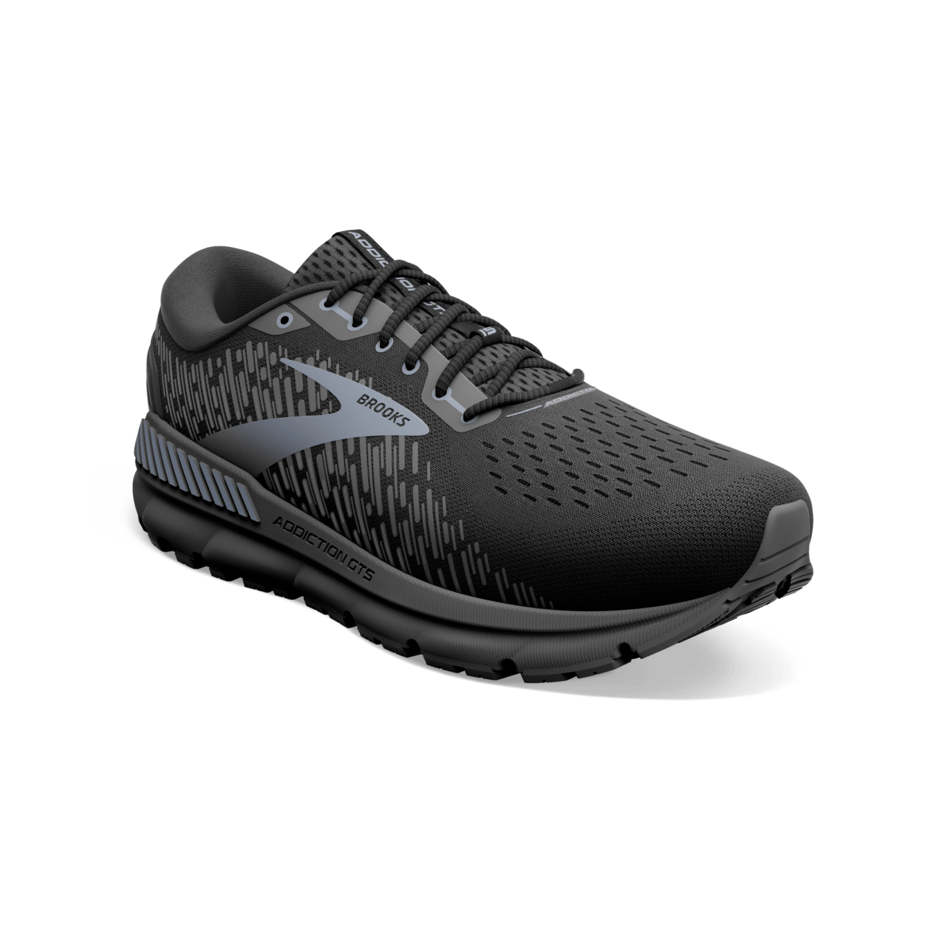 Brooks Addiction GTS 15 - Support (2E Width) - Black/Black (Mens)