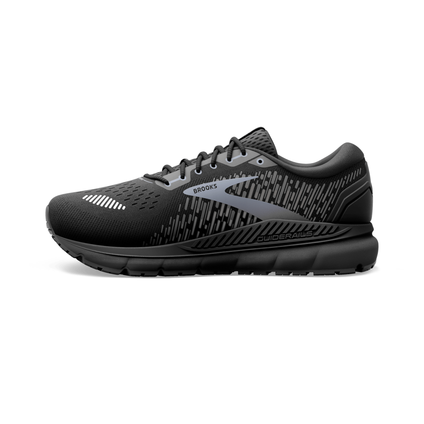 Brooks Addiction GTS 15 - Support (2E Width) - Black/Black (Mens)