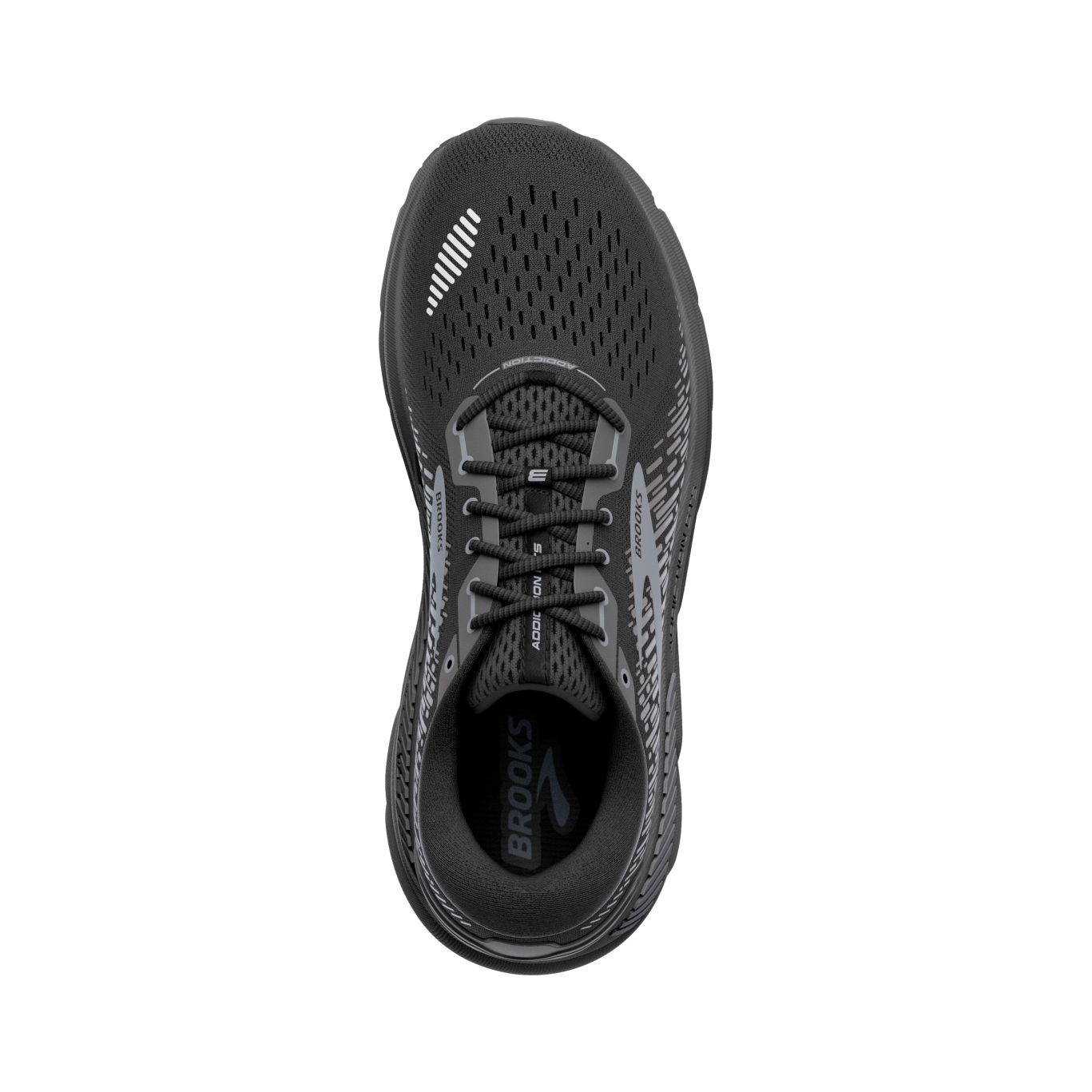 Brooks Addiction GTS 15 - Support (2E Width) - Black/Black (Mens)