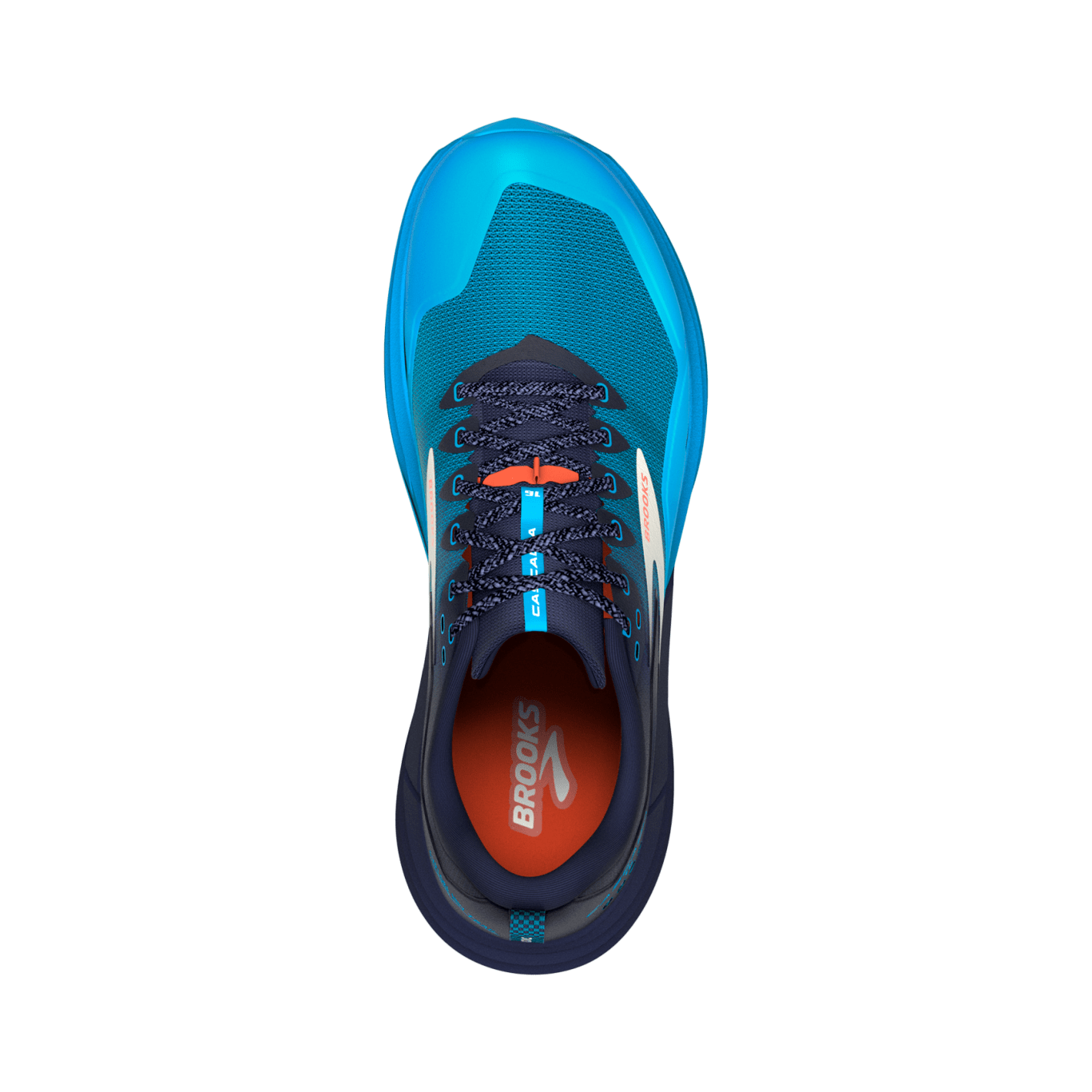 Brooks Cascadia 16 (D Width) - Peacoat/Atomic Blue (Mens)