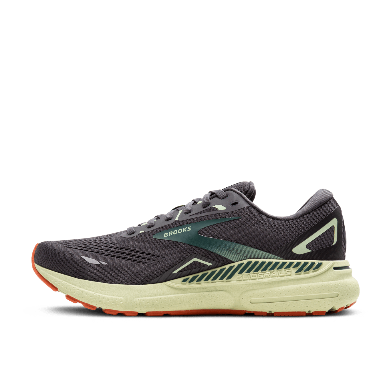 Brooks Adrenaline GTS 23 (D Width) - Ebony/Smoke Green/Clay (Mens)