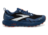 Brooks Cascadia 17 GTX (B Width) - Black/Blue/Firecracker (Womens)