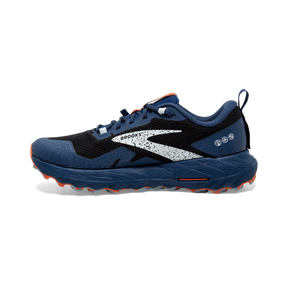 Brooks Cascadia 17 GTX (B Width) - Black/Blue/Firecracker (Womens)