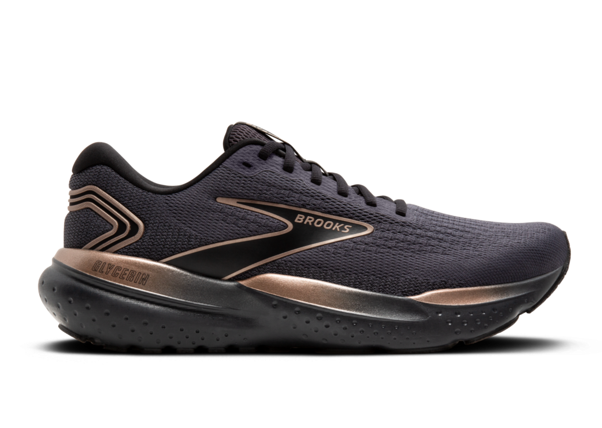 Brooks Glycerin 21 (B Width) - Ebony/Black/Taupe (Womens)