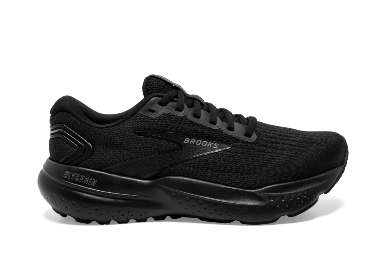 Brooks Glycerin 21 (2E Width) - Black/Black/Ebony (Mens)