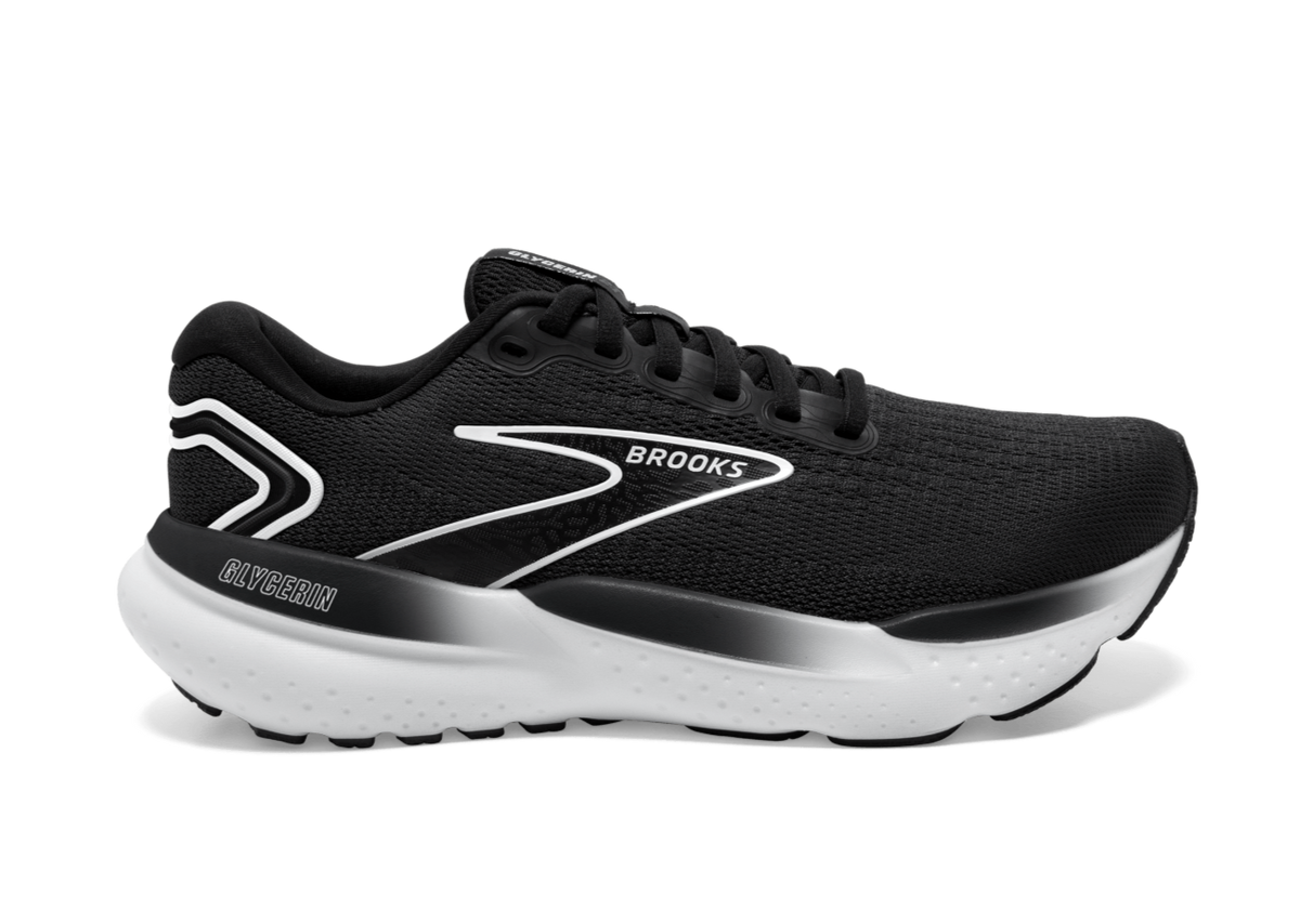 Brooks Glycerin 21 (2E Width) - Black/Grey/White (Mens)