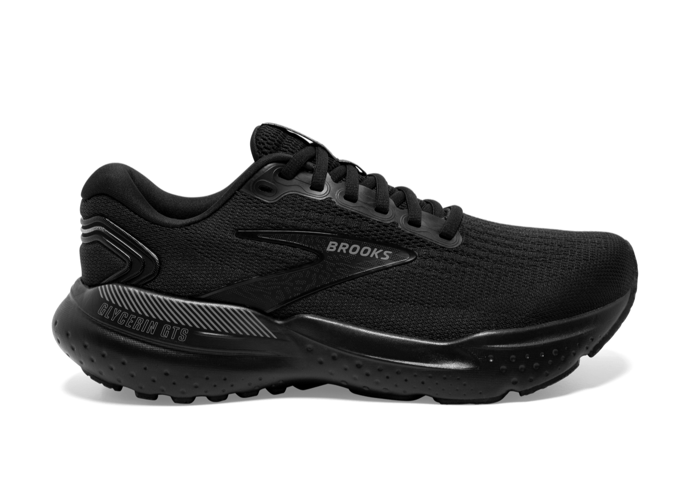 Brooks Glycerin GTS 21 (D Width) - Black/Black (Womens)