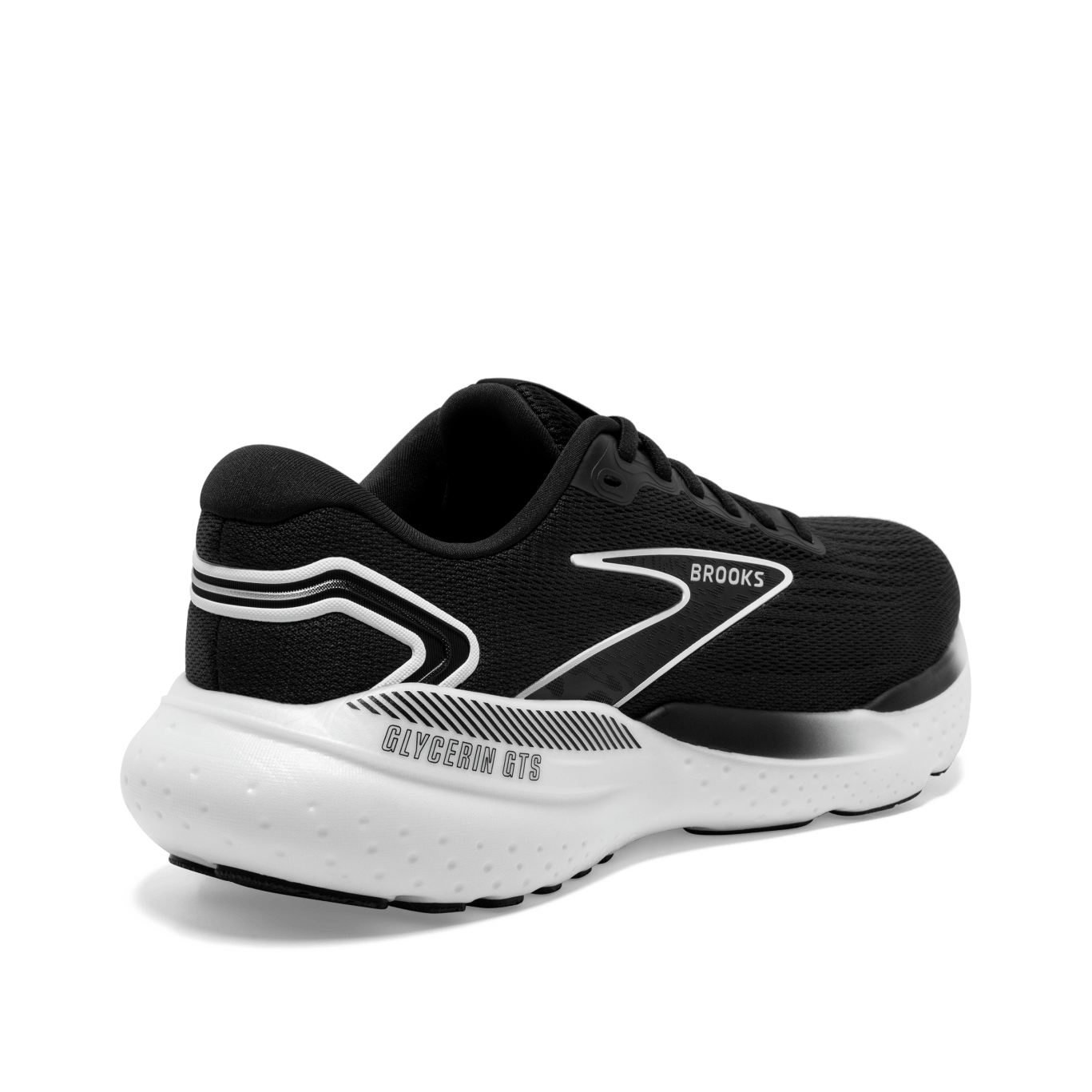 Brooks Glycerin GTS 21 (2E Width) - Black/Grey/White (Mens)