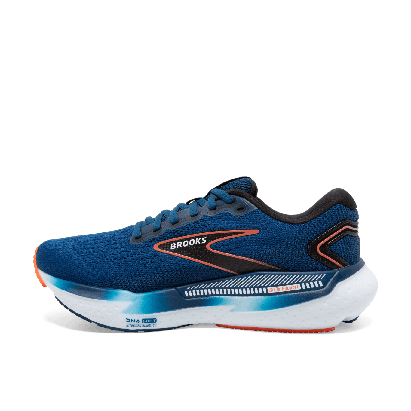 Brooks Glycerin GTS 21 (2E Width) - Blue Opal/Black (Mens)