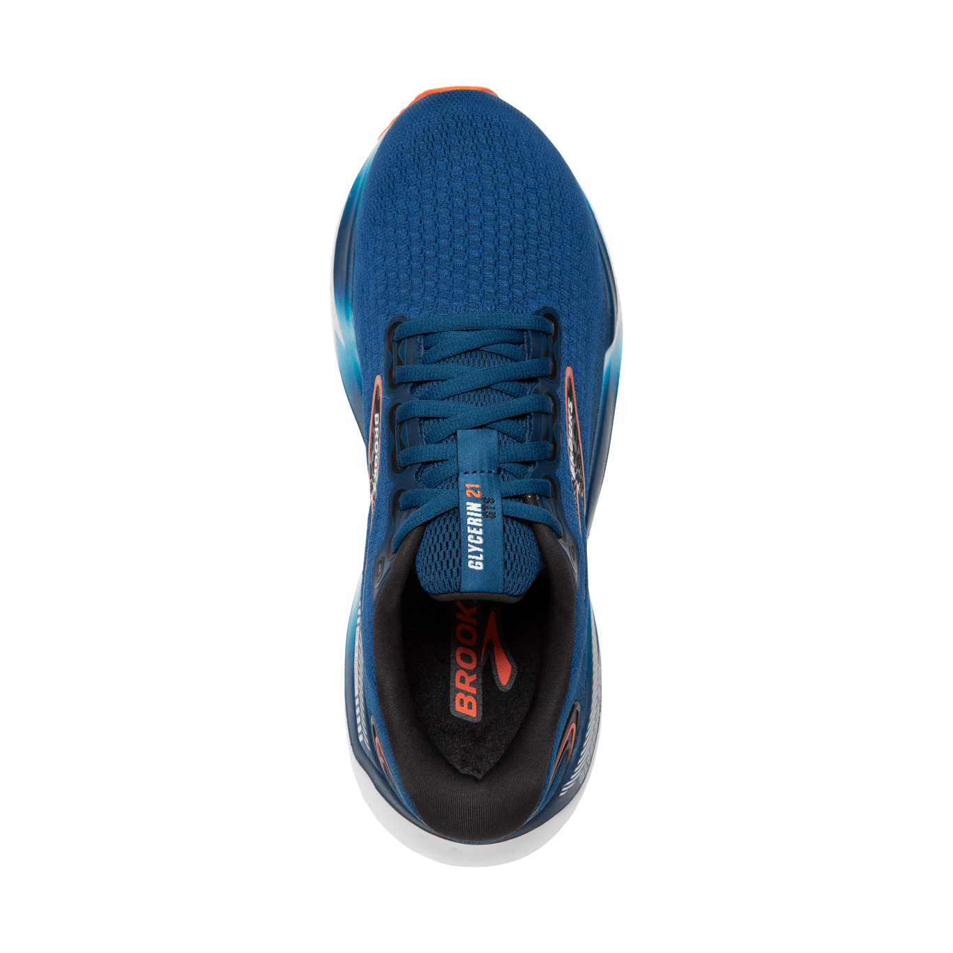 Brooks Glycerin GTS 21 (2E Width) - Blue Opal/Black (Mens)