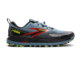 Brooks Cascadia 18 (D Width) - Citadel/Ebony/Lime (Mens)