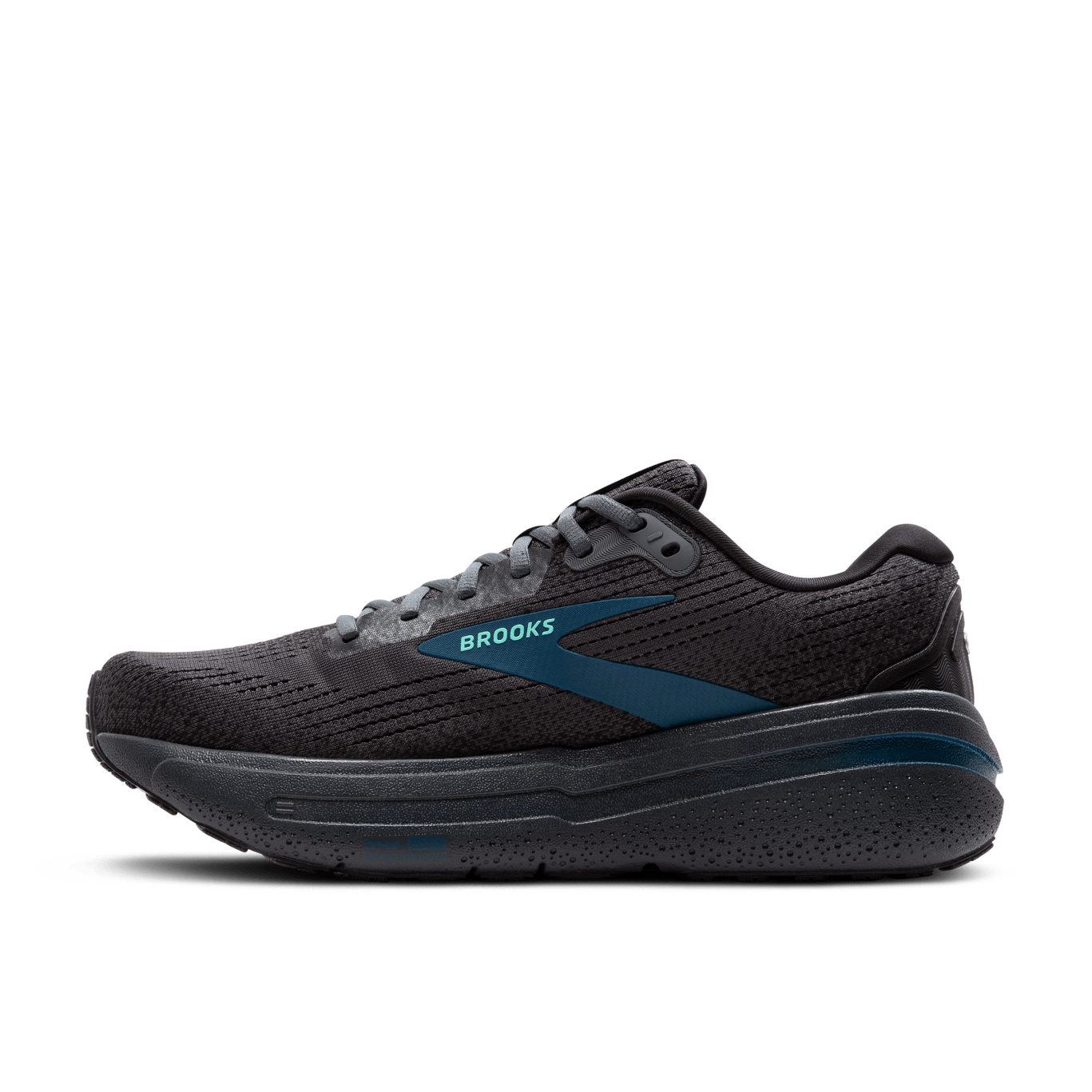 Brooks Ghost Max 2 (2E Width) - Ebony/Blue Sapphire (Mens)