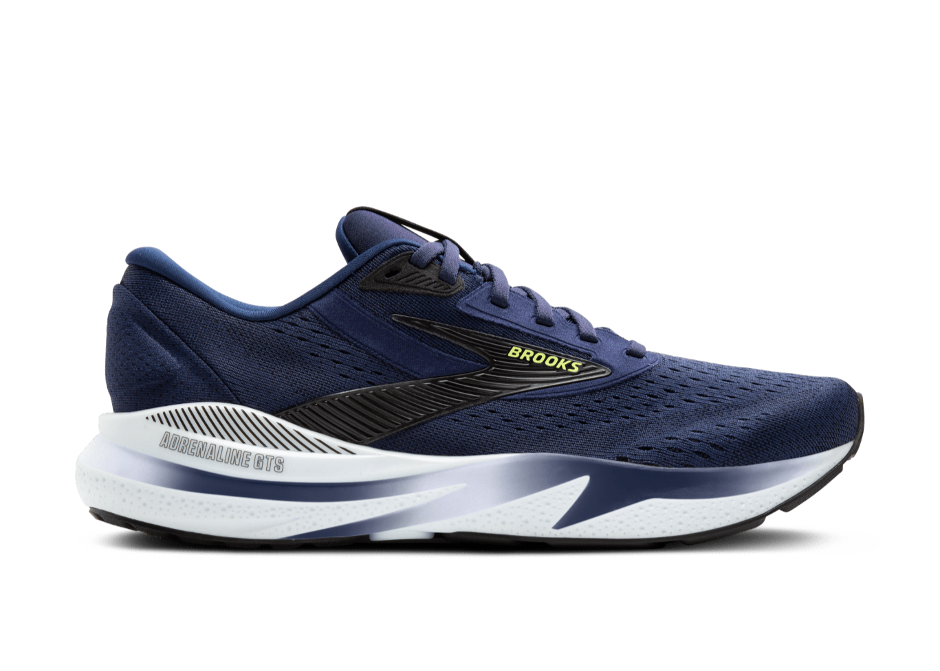 Brooks Adrenaline GTS 24 (D Width) - Peacoat/Black/Sharp Green (Mens)