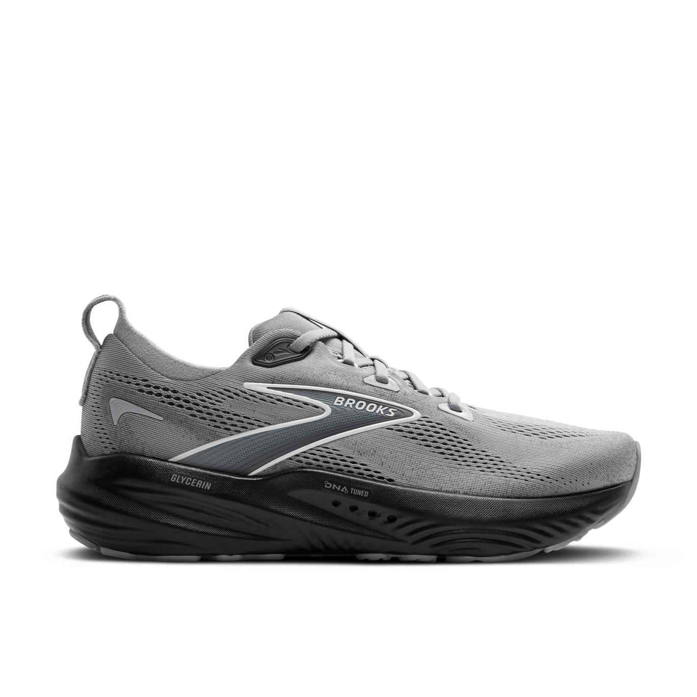 Brooks Glycerin 22 (2E Width) - Primer Gray/Ebony/Bluewash (Mens)