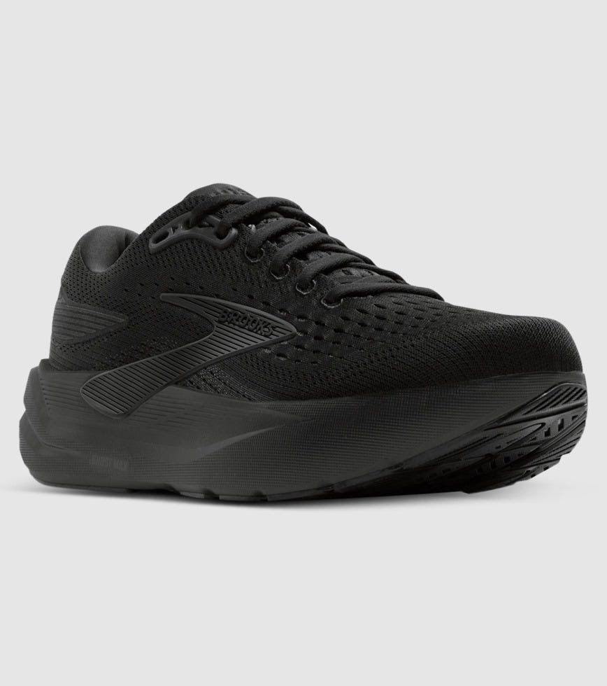 Brooks Ghost Max 3 (4E Extra Wide) Mens - Black/Black/Ebony