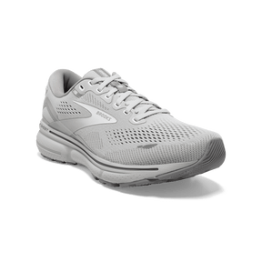 Brooks Ghost 15 (B Width) - Oyster/Alloy/White (Womens)