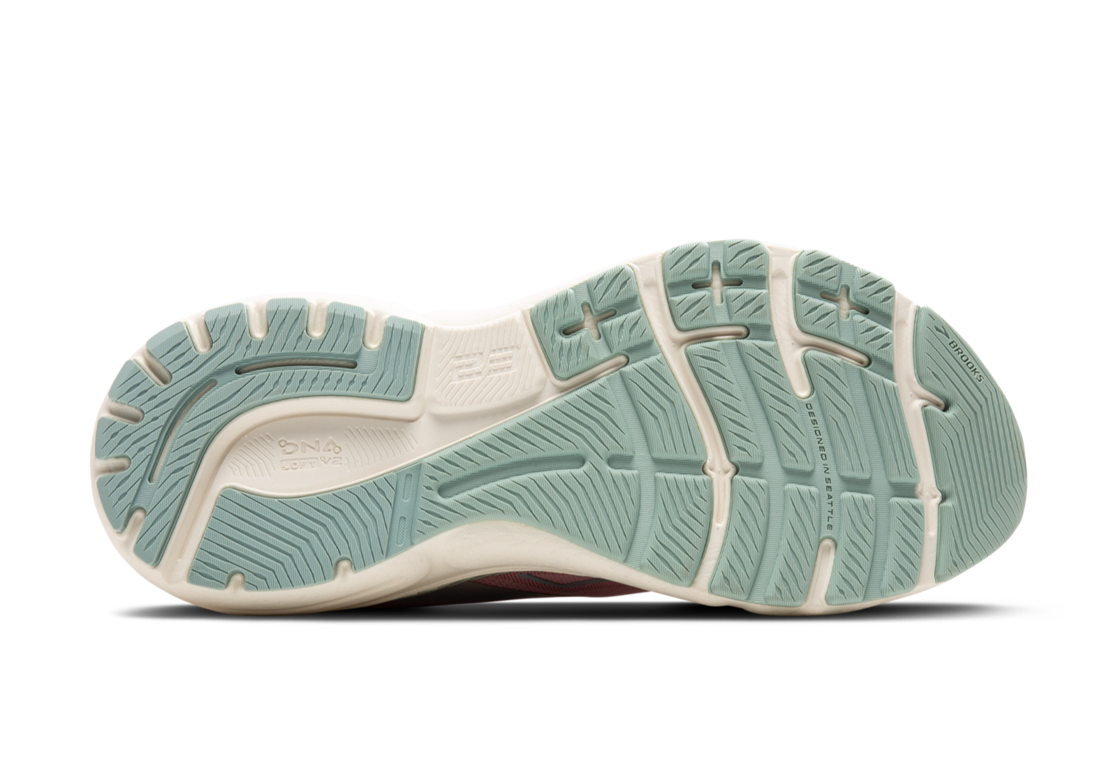 Brooks Adrenaline GTS 23 (B Width) - Zephyr/Blue/Coconut (Womens)