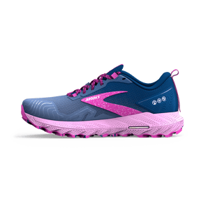 Brooks Cascadia 17 (B Width) - Navy/Purple/Violet (Womens)