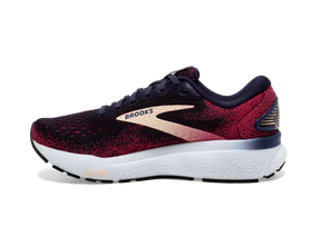 Brooks Ghost 16 (2E Width) -  Peacoat/Raspberry/Apricot (Womens)