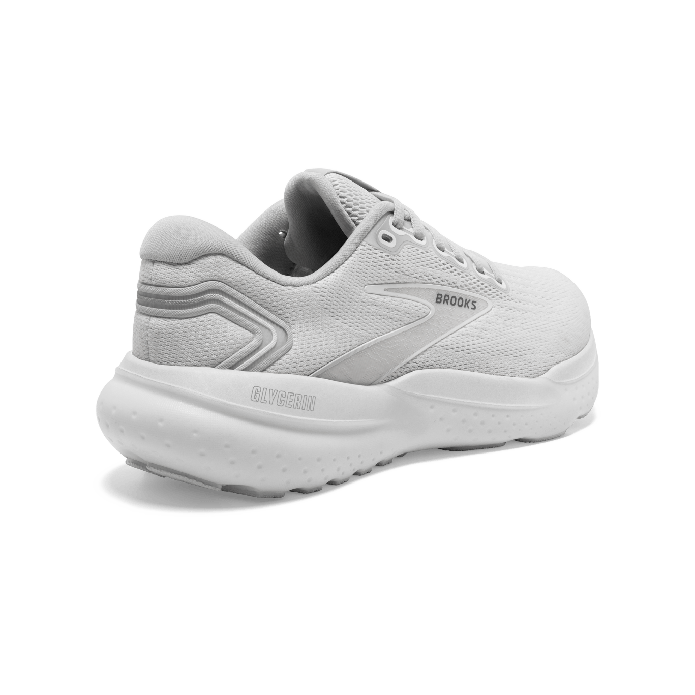 Brooks Glycerin 21 (B Width) - White/Grey (Womens)