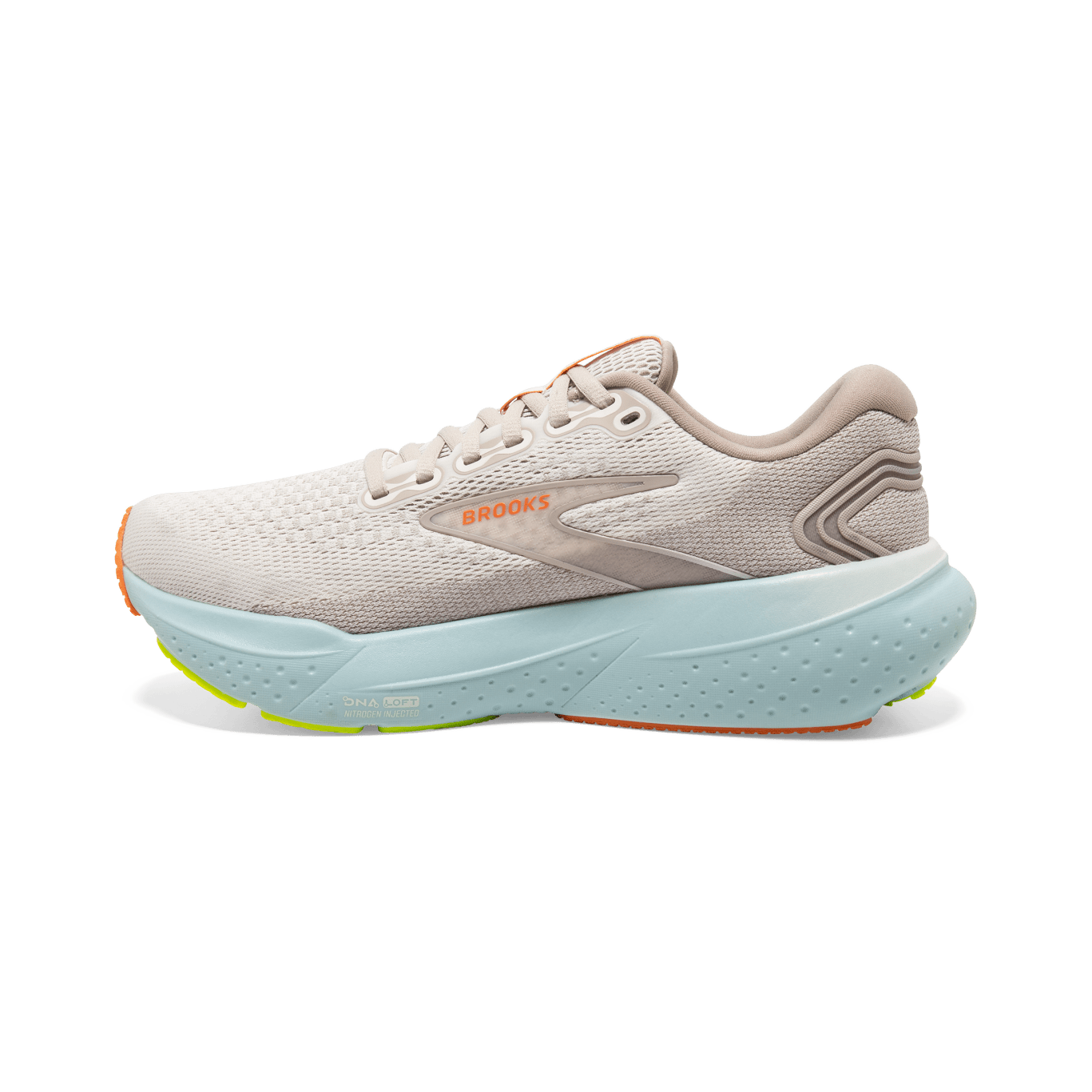 Brooks Glycerin 21 (B Width) - Coconut/Aqua/Autumn Sunset (Womens)