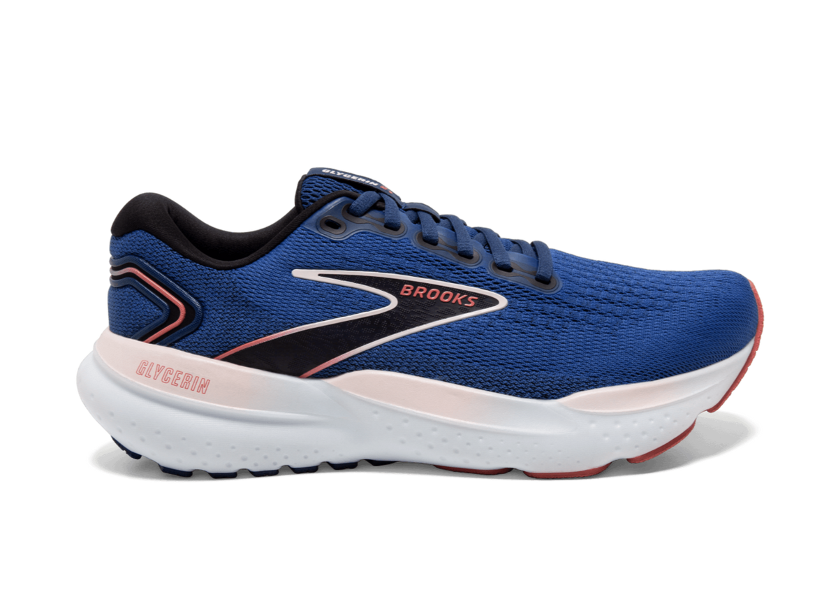 Brooks Glycerin 21 (B Width) - Blue/Icy Pink/Rose (Womens)