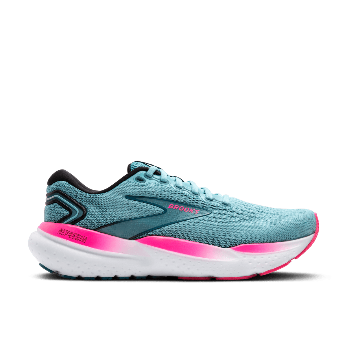 Brooks Glycerin 21 (B Width) - Moroccan Blue/Aqua/Pink (Womens)