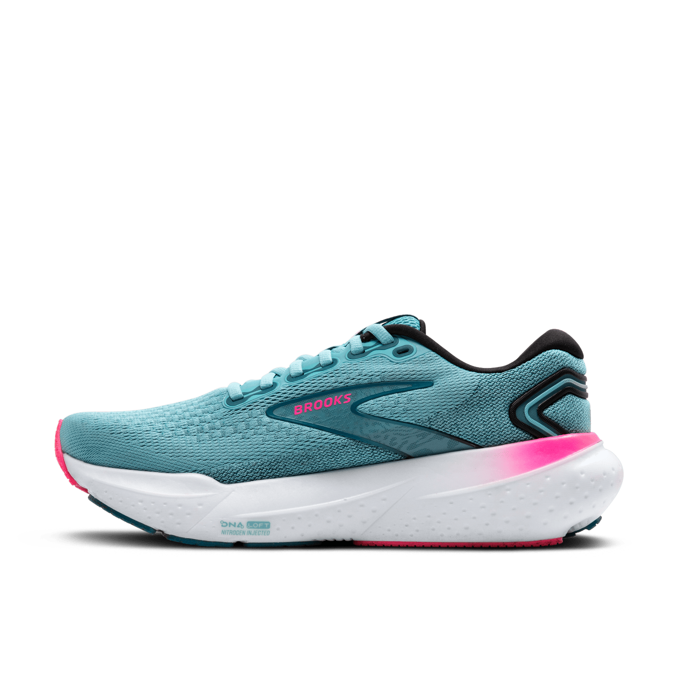 Brooks Glycerin 21 (B Width) - Moroccan Blue/Aqua/Pink (Womens)