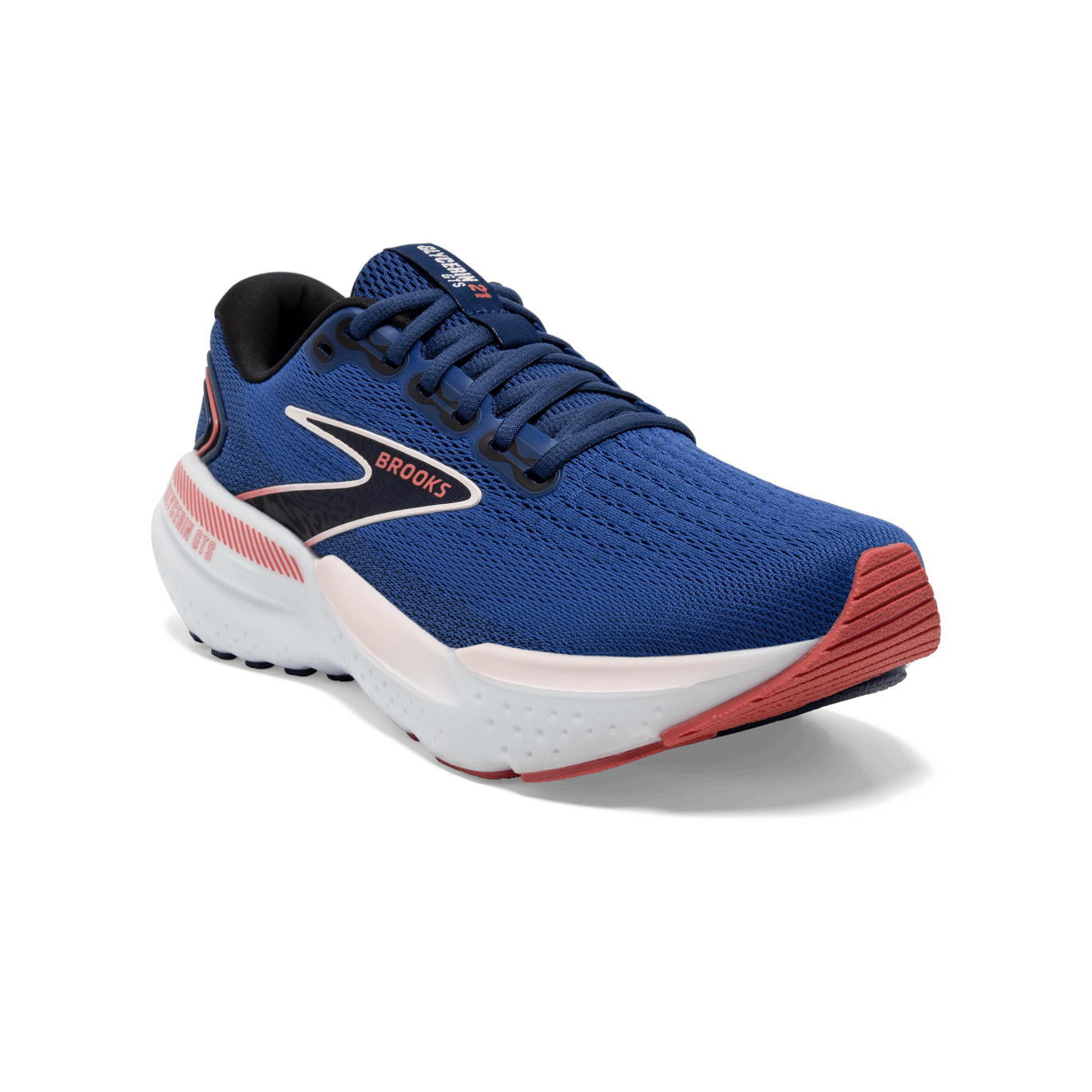 Brooks Glycerin GTS 21 (B Width) - Blue/Icy Pink (Womens)