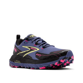 Brooks Cascadia 18 GTX (B Width) - Grey Blue/Black/Pink (Womens)