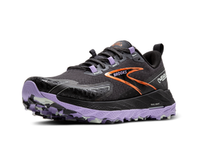 Brooks Cascadia 18 (D Width) - Ebony/Sweet Lavender/Copper (Womens)