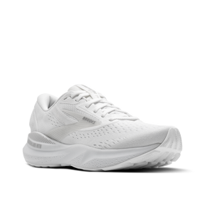 Brooks Adrenaline GTS 24 (D Width) - White/Oyster/Alloy (Womens)