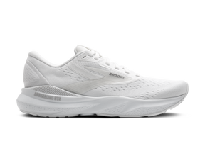 Brooks Adrenaline GTS 24 (D Width) - White/Oyster/Alloy (Womens)