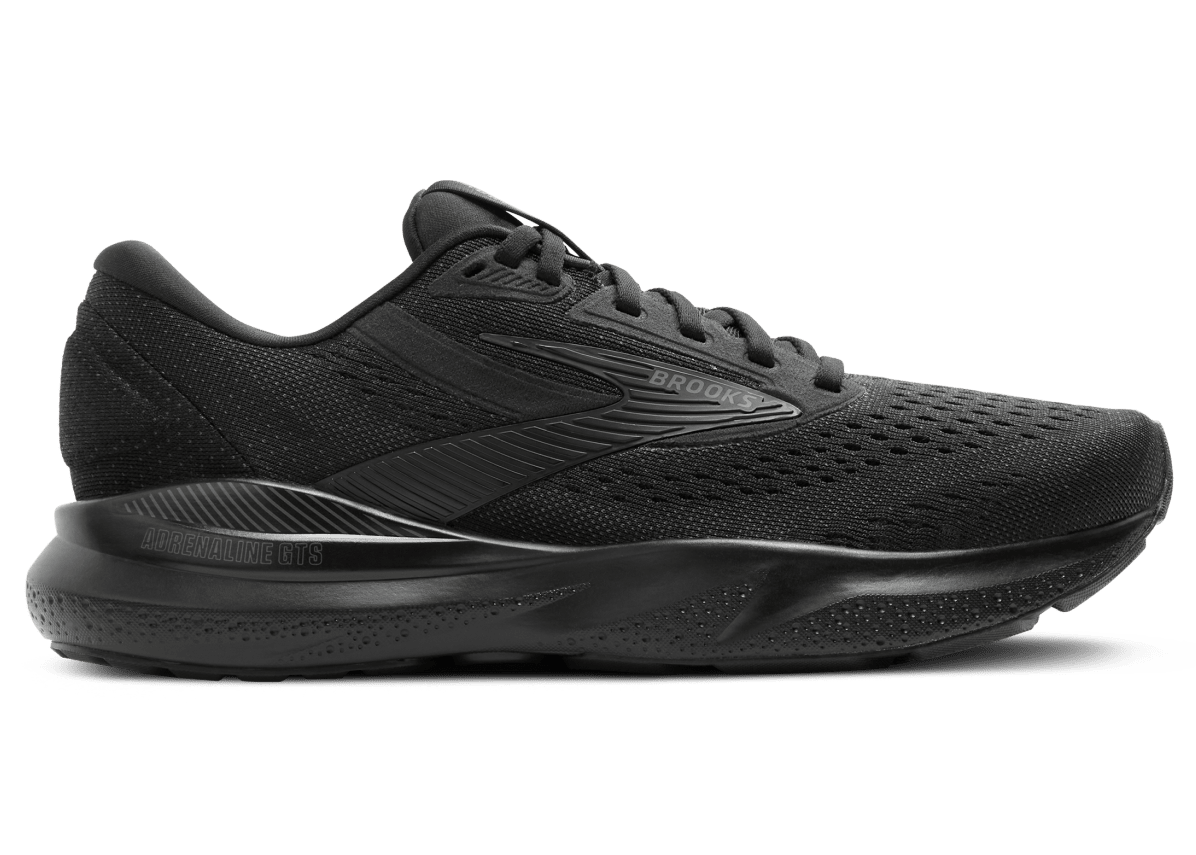 Brooks Adrenaline GTS 24 (D Width) - Black/Ebony (Womens)