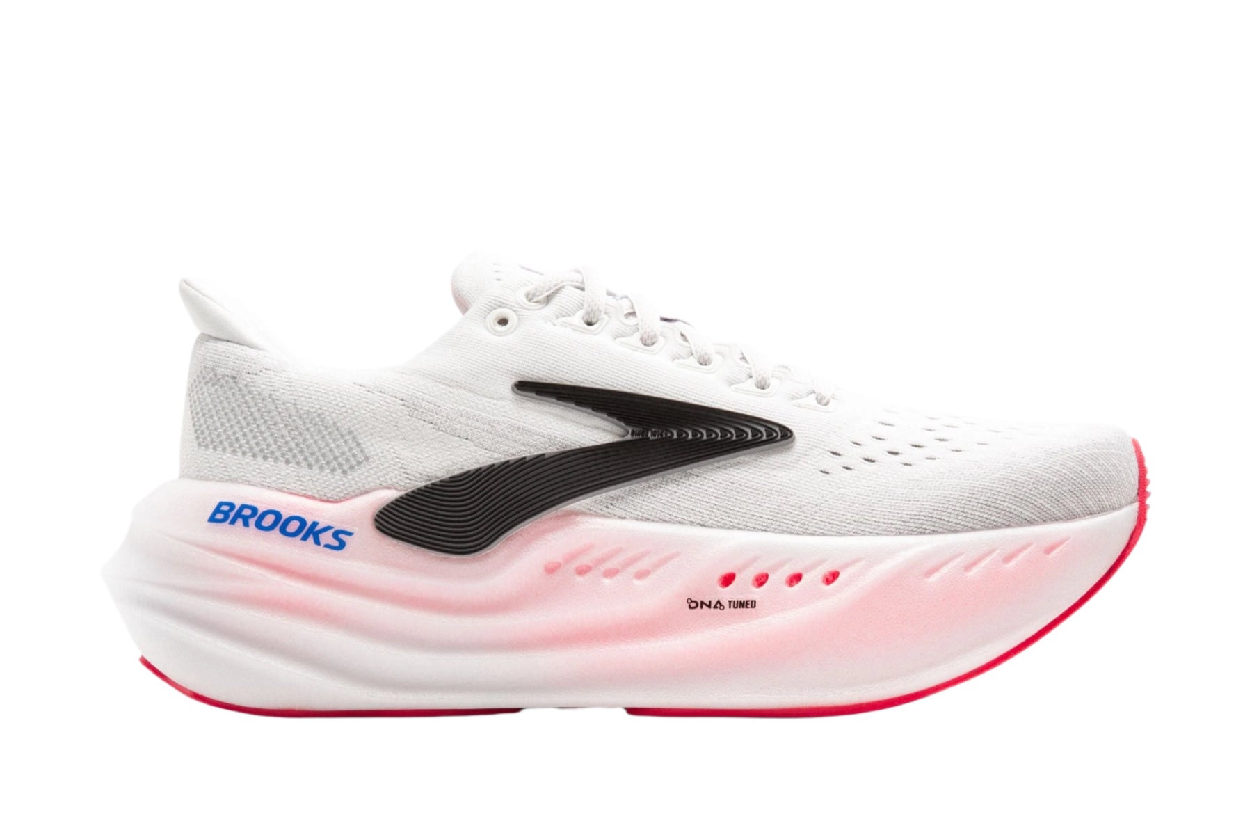 Brooks Glycerin Max (B Width) - White/Black/Diva Pink (Womens)