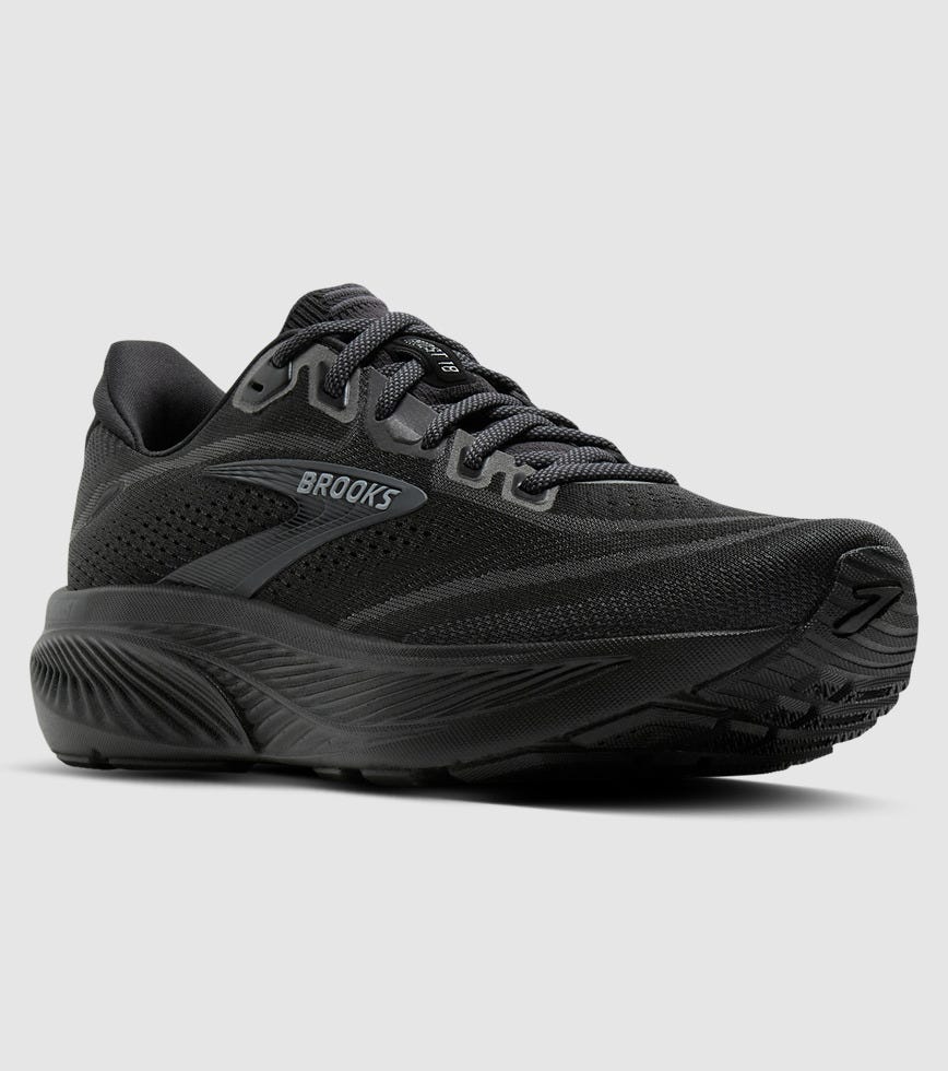 Brooks Ghost 18 (D Width) Womens - Black/Black/Ebony