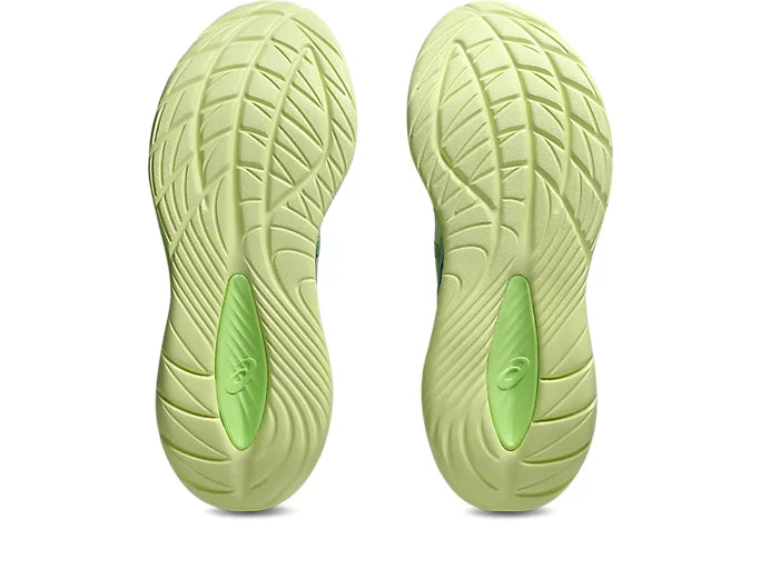 Asics Gel Cumulus 27 (D Width) - Birch/Lime Green (Mens)