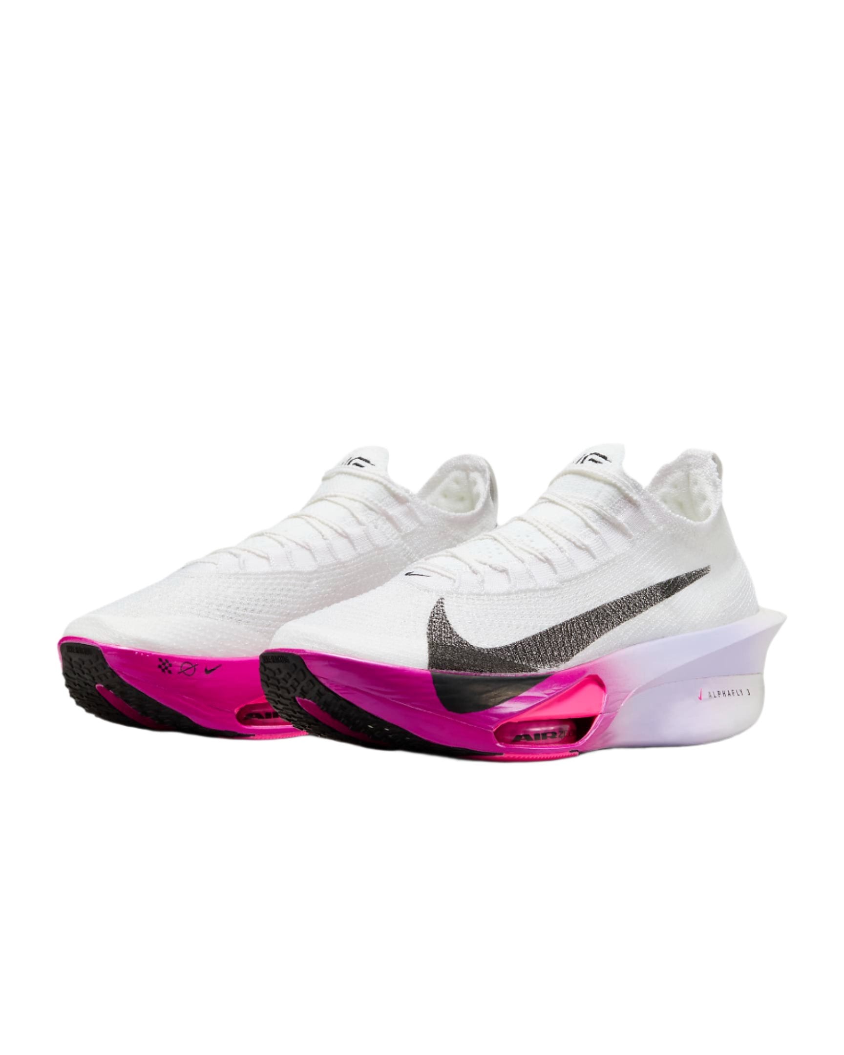 Nike Air Zoom Alphafly Next% 3 - White/Black/Purple Agate (Mens)