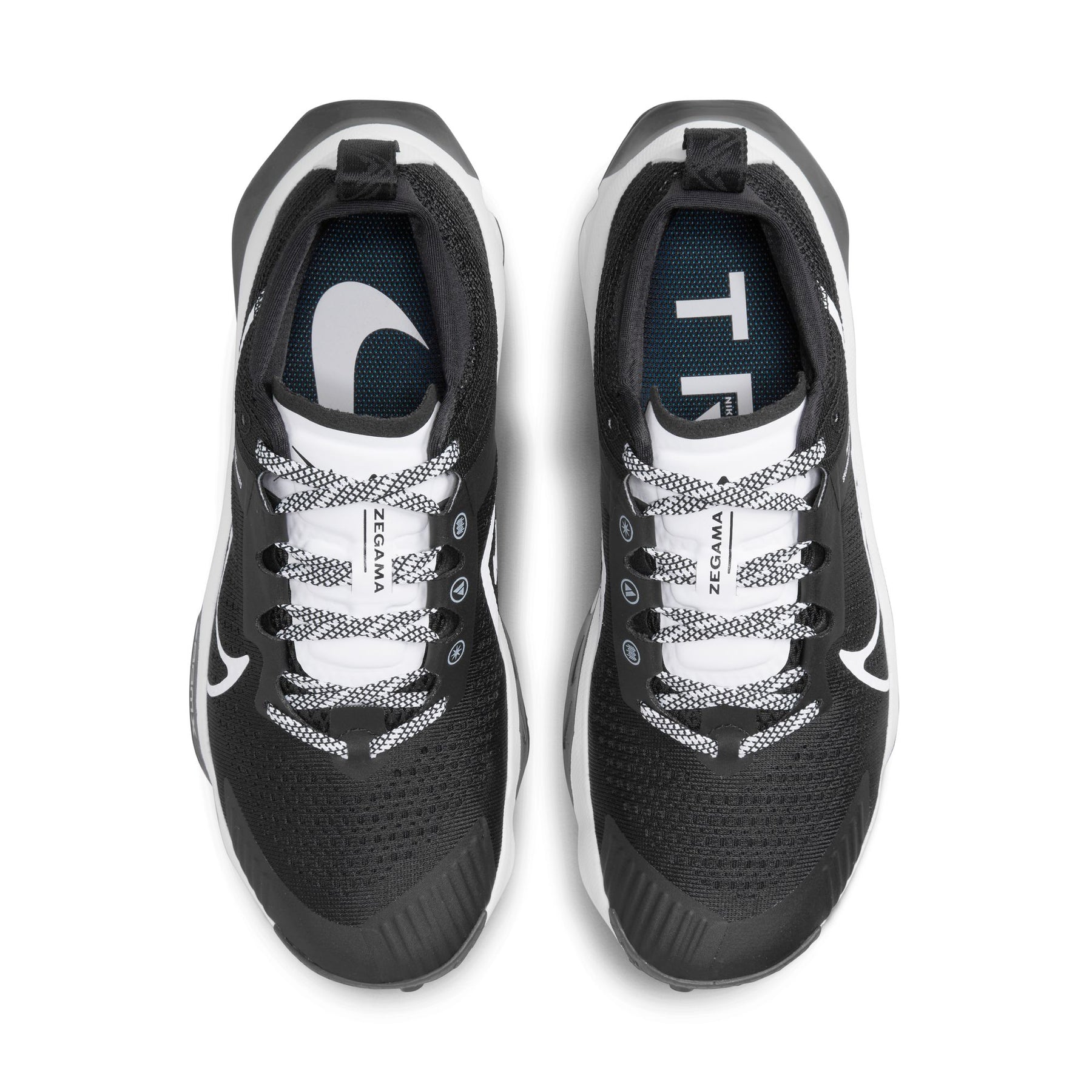 Nike ZoomX Zegama Trail (D Width) - Black/ White (Mens)