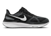 Nike Air Zoom Structure 25 (D Width) - Black/ White - Iron Grey (Mens)