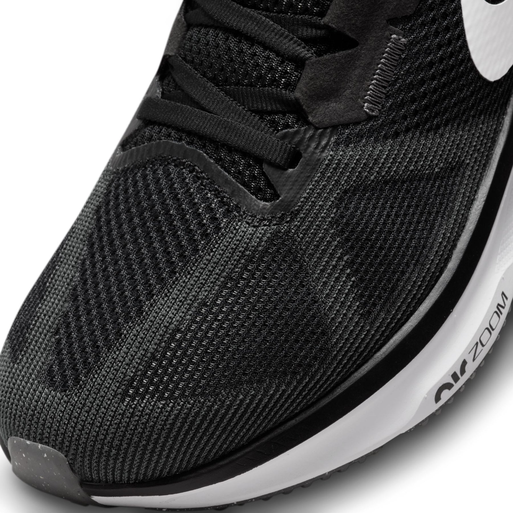 Nike Air Zoom Structure 25 (D Width) - Black/ White - Iron Grey (Mens)
