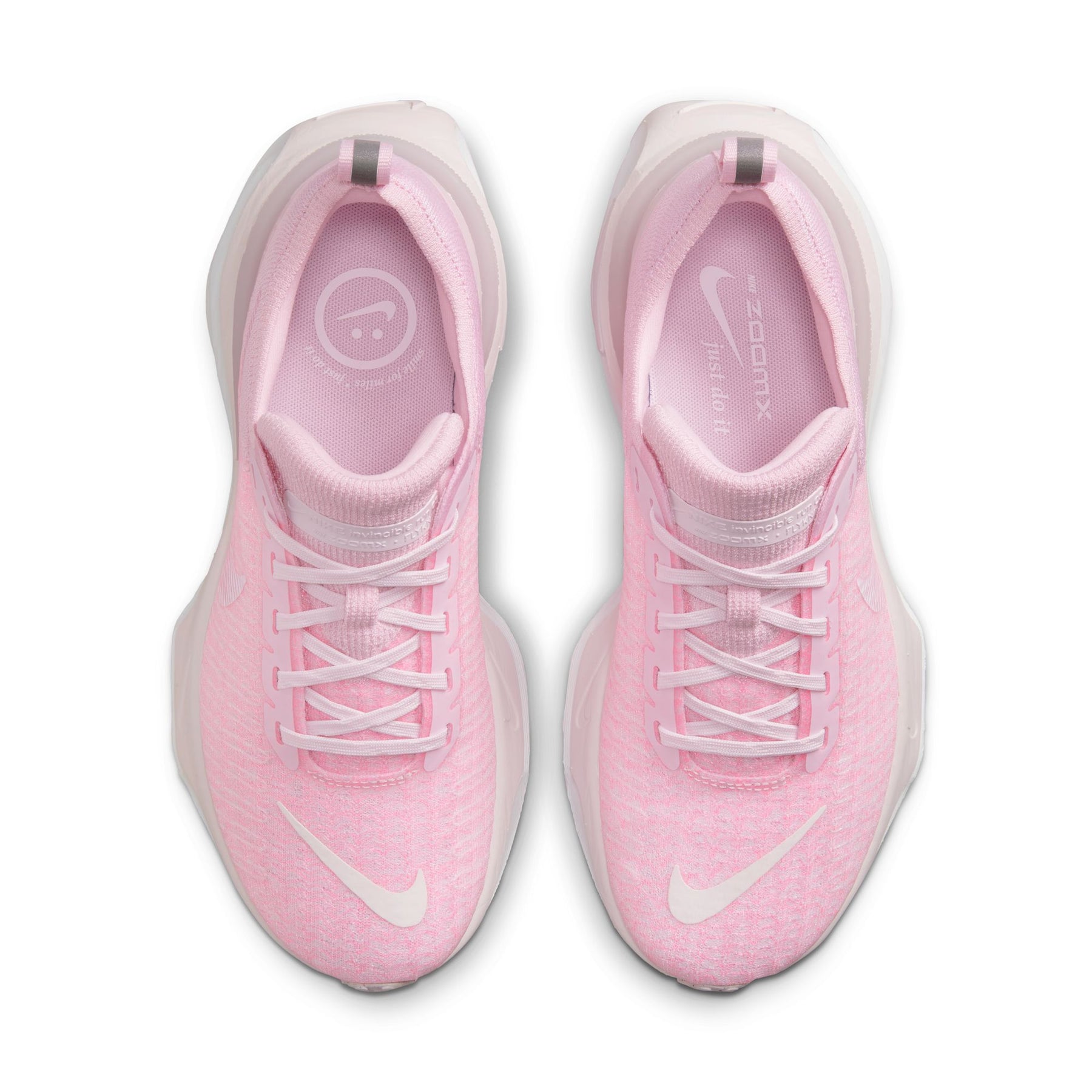Nike ZoomX Invincible Run FK 3 (B Width) - Pink Foam/ White Pearl (Womens)