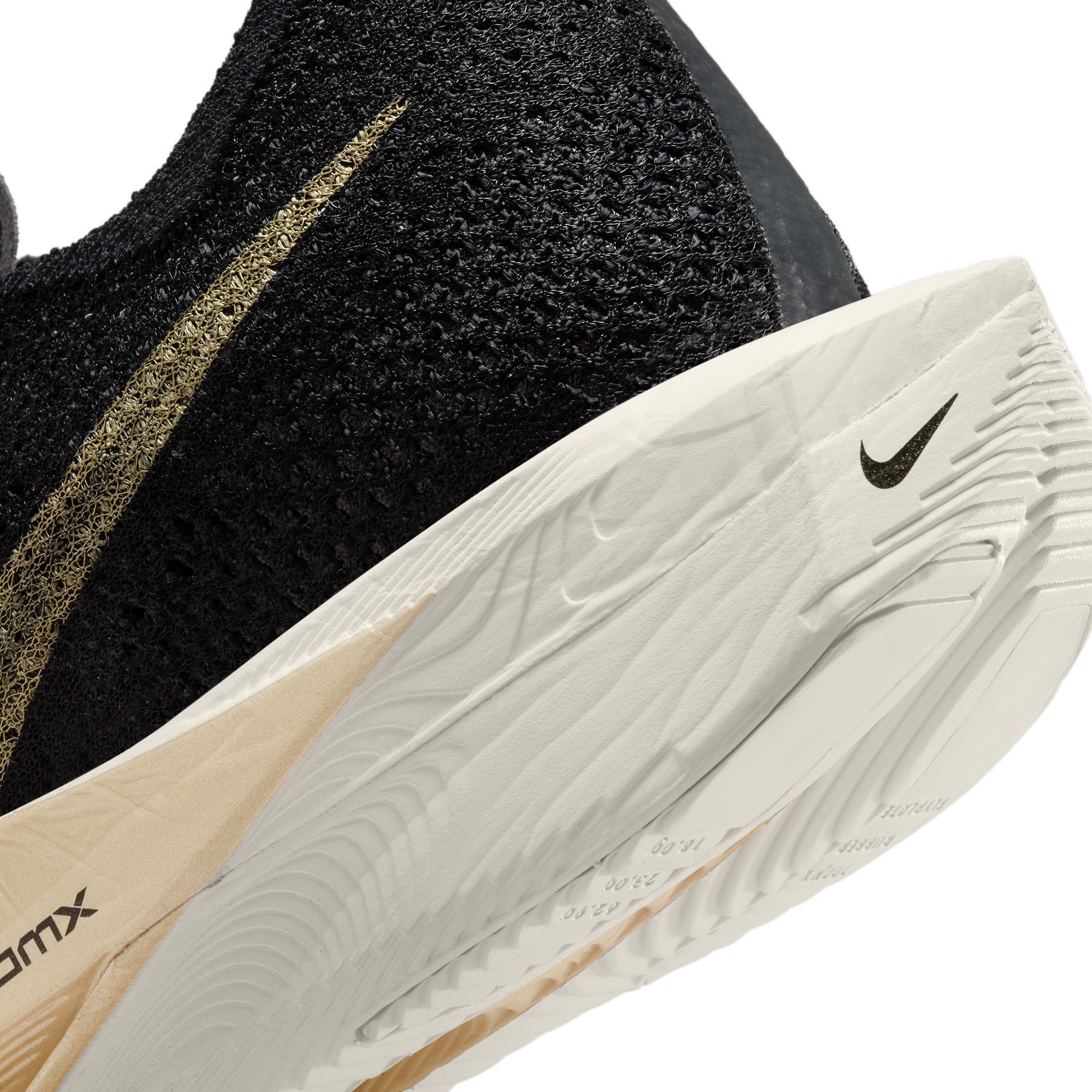 Nike Zoomx Vaporfly Next% 3 - Black/ Metallic Gold (Womens)