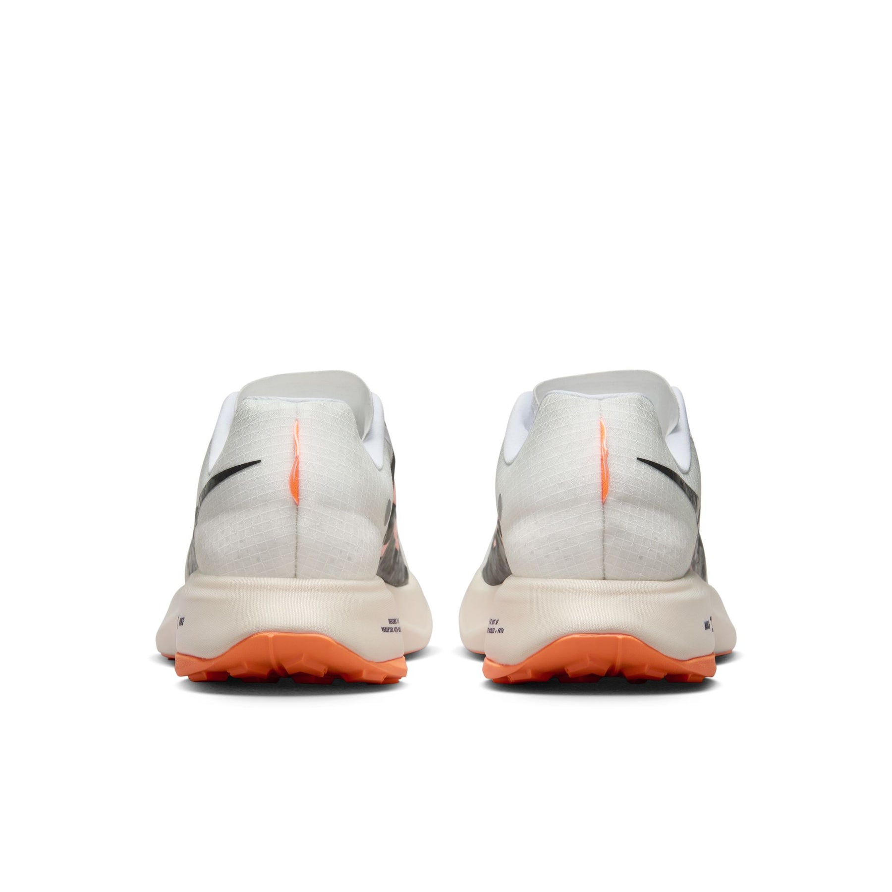 Nike ZoomX Ultrafly Trail (D-Width) - White/Total Orange (Unisex)