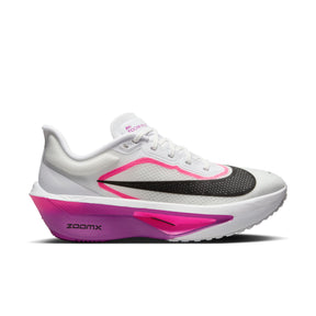 Nike Zoom Fly 6 (B Width)- White/Black/Vivid Grape (Womens)