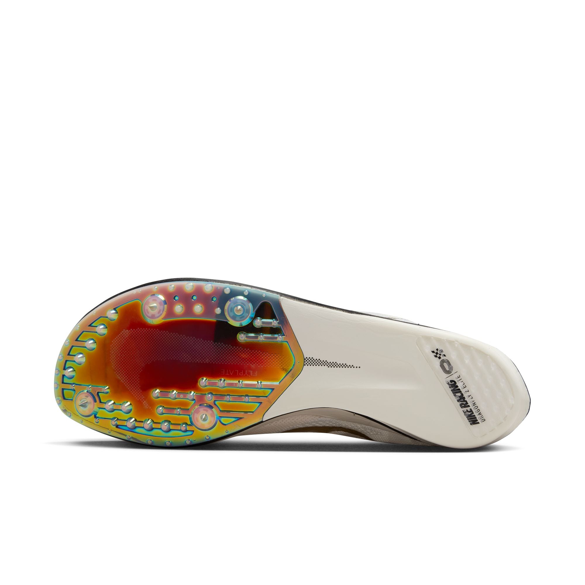 Nike ZoomX Dragonfly 2 Elite JI (D Width) - Sail/MTLC-Gold-Grain (Unisex)