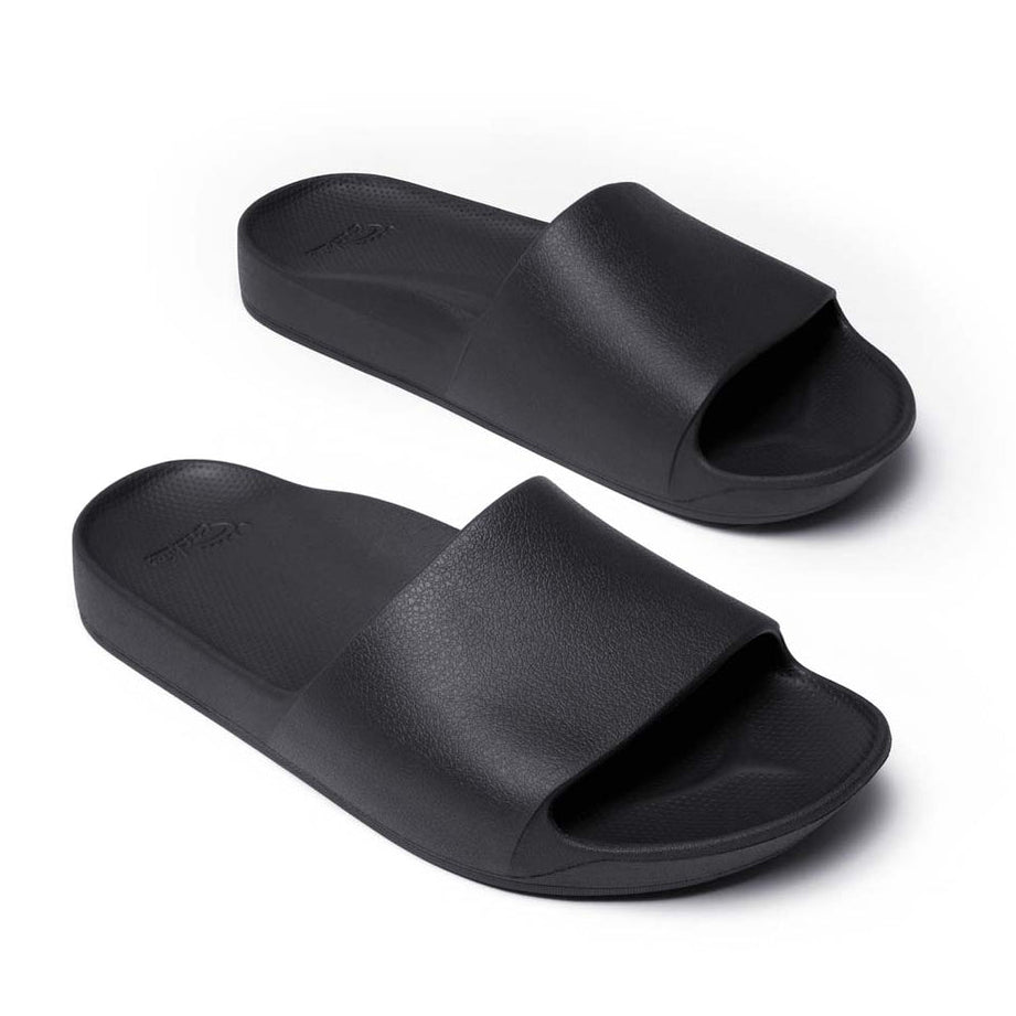 Pair of green slides on a white background