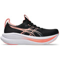 Asics Gel Nimbus 28 (B Width) Womens - Black/Pearl Pink